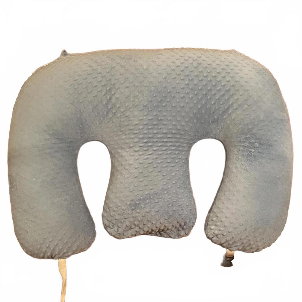 Twin Z Pillow 6 Uses In 1 For Breastfeeding Bottle Tummy Time Babies Light Blue